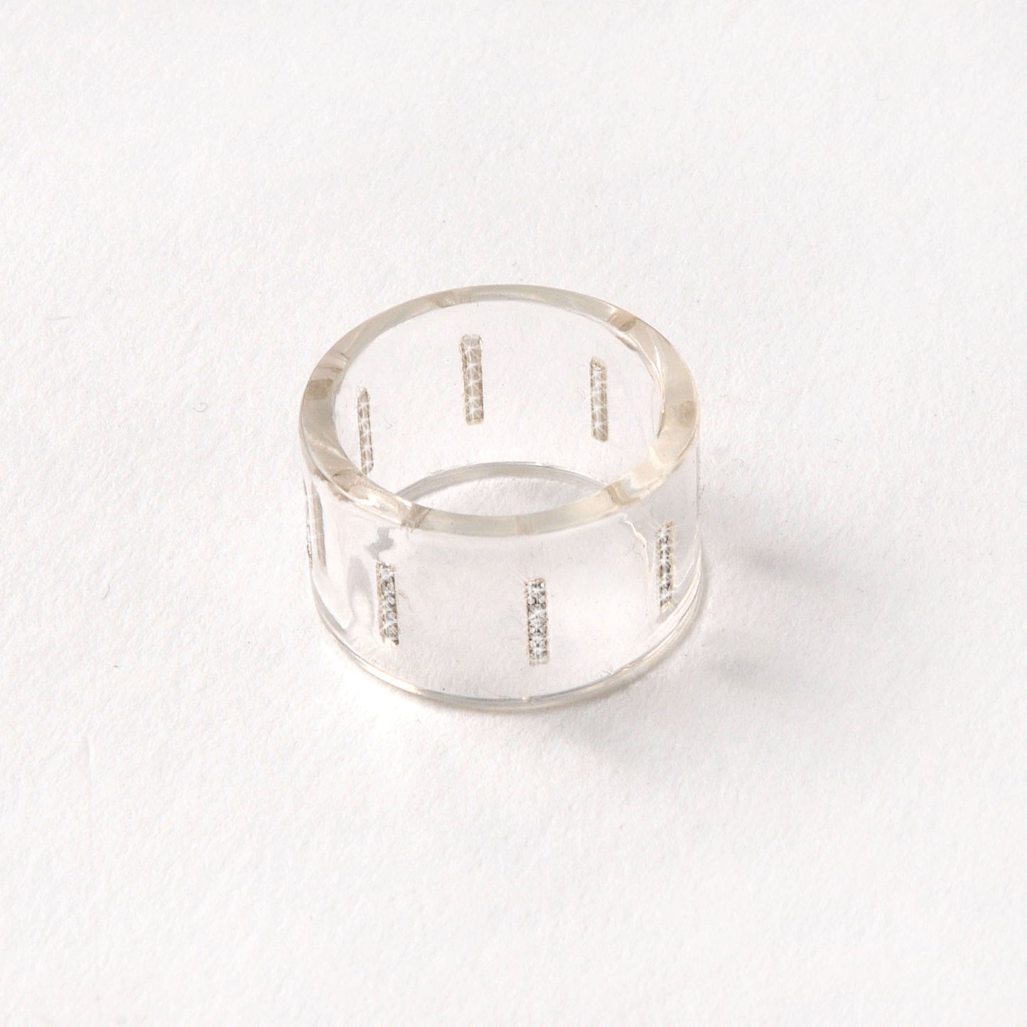Ring diamond baguette