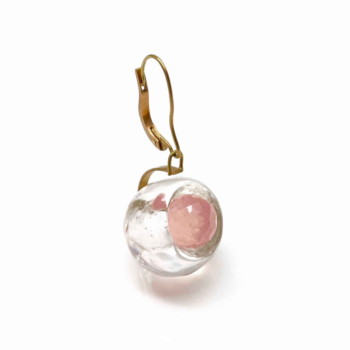 Earring | WED | Rose Quartz