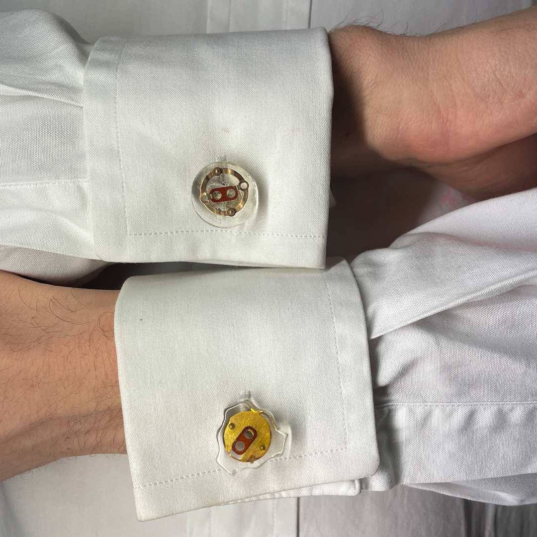 CKT-G-012 | Cufflinks | Photo camera