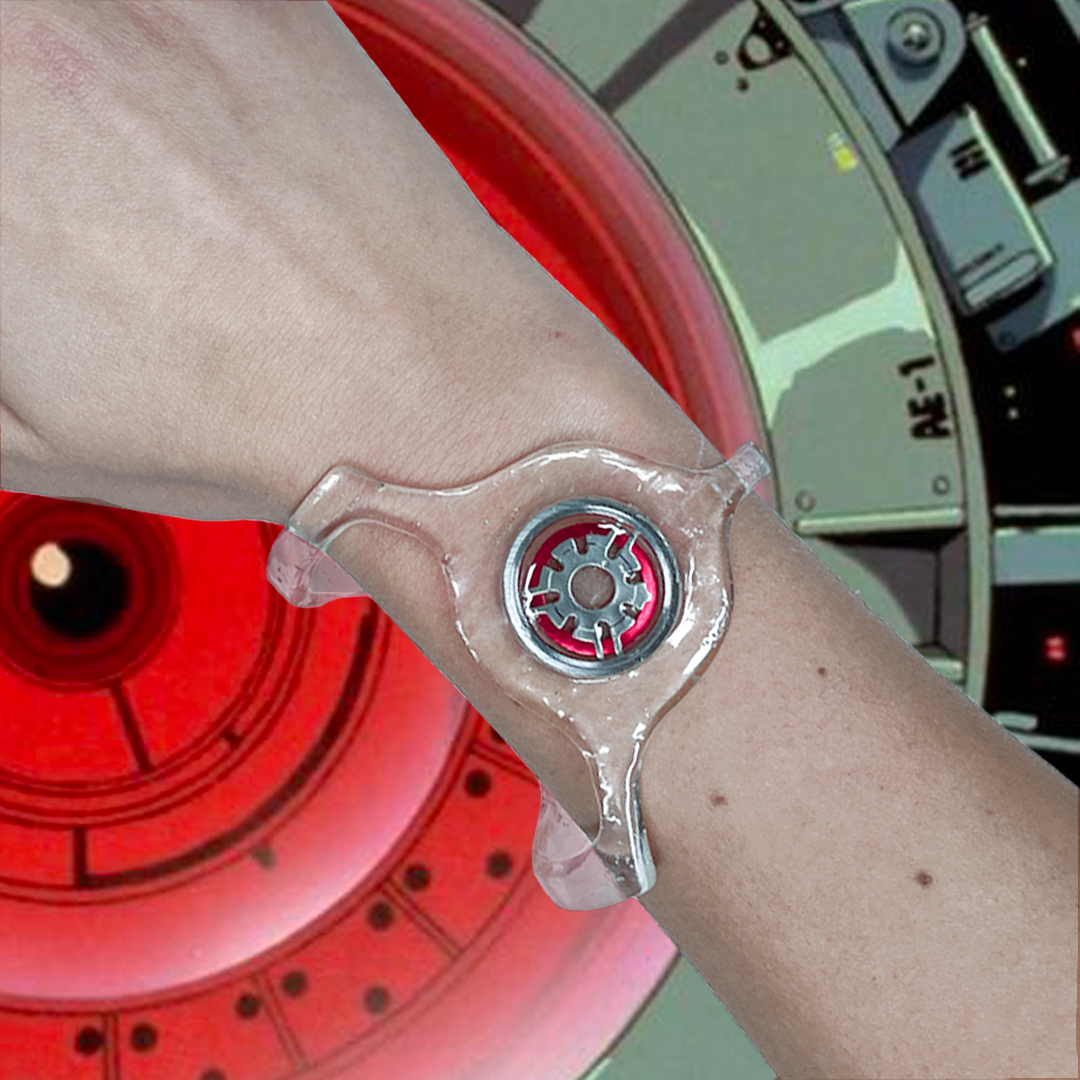 CKT-BS-002 | Spaceship Bracelet | Camera and Clockspring