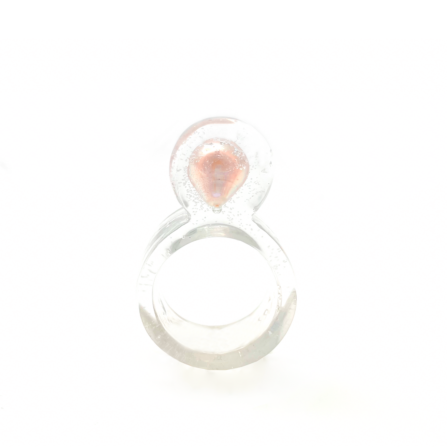 Ring | Infinity Drop Rose Pearl